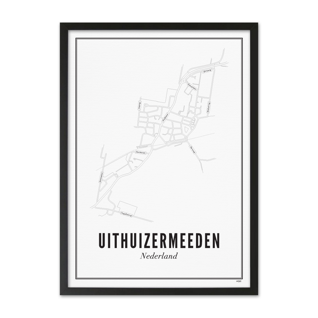 Affiches de Uithuizermeeden - Ville | WIJCK.